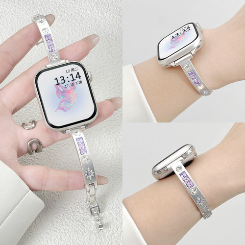 靓戴vivowatchgt2表带星芒碎钻