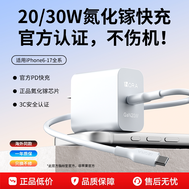 真氮化镓芯片20W氮化镓快充头 7.9元 - 86线报