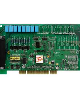 泓格PCI总线卡PCI-P8R8U是8通道隔离DI和8路继电器输出
