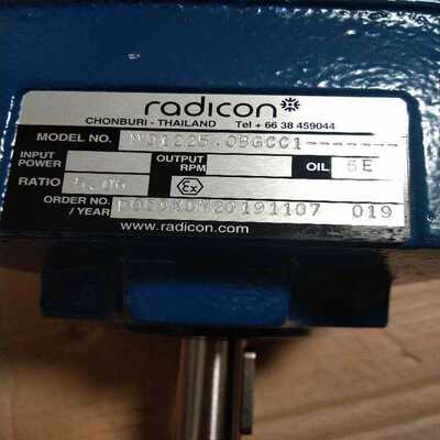瑞典RADICON齿轮减速电机M01225.