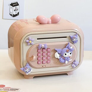 存钱罐儿童存钱神器只进不出保险女孩指纹密码高颜值储钱2025新款