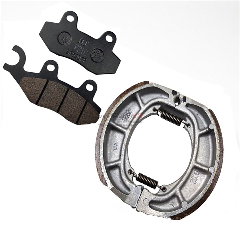 适用 国四电喷VhH/USR125前刹车片制动蹄块HJ125T-21/20A后刹车皮