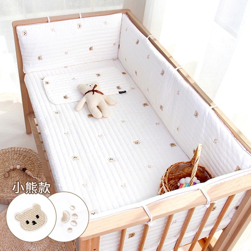 婴儿床床围栏挡布软包防撞摔宝宝儿童拼接床围护栏纯棉绗缝加高厚,婴童用品,床围/床靠,淘宝优惠券,粉丝福利购,淘宝优惠卷
