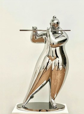 玻璃钢人物酒店雕塑创意办公室定B制广场工艺品音乐节酒吧装饰摆