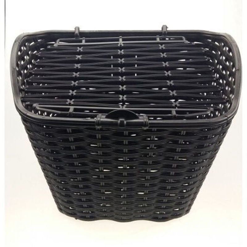 塑料带盖车篮子车筐篓q子自行车车筐自行车电动车塑料车蓝子包邮