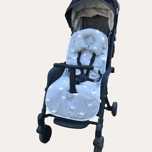 婴儿推车坐垫quintus昆塔斯加厚棉垫子秋冬季伞车N77小怪兽Q3隔尿
