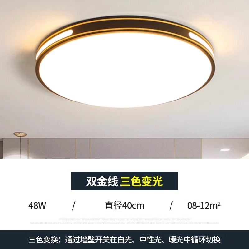 大厅吸顶灯饰客厅大灯主卧室吊灯具大全现代简N约大气中山2025新