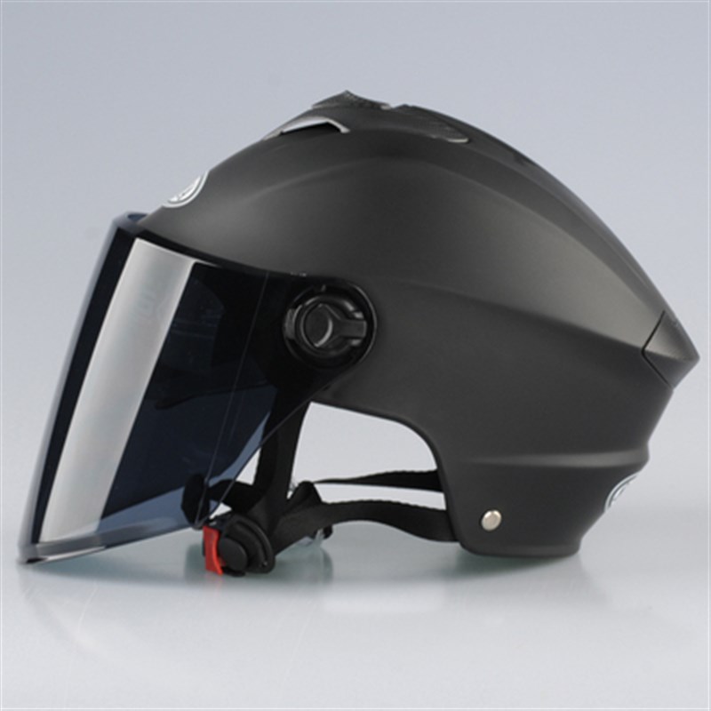 特大号码电动车头盔4XL大头围6465夏F季男女XXXXL轻便防紫外红半