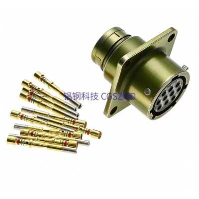 MIL-DTL-26482冷压接线20-41P Series II Equivalent卡扣航空插头