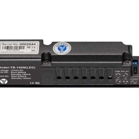 意林电子YLI YB-100N(LED)-5P多功能低温磁感式电插锁YB100N电锁