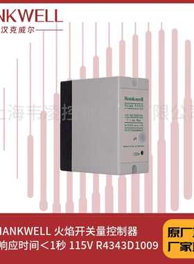 HANKWELL 火焰开关量控制器 熄火响应时间＜1秒 115V R4343D1009