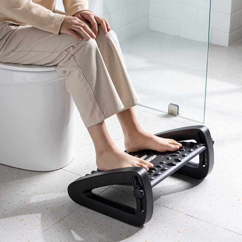 指压板按摩垫脚凳带滚轮脚底按摩凳家用沙发休闲踩脚凳搭脚踏板