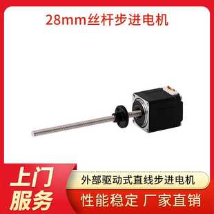 02LC 广东凯福28mm外部驱动式 3411 28D1 100 直线步进电机Y07