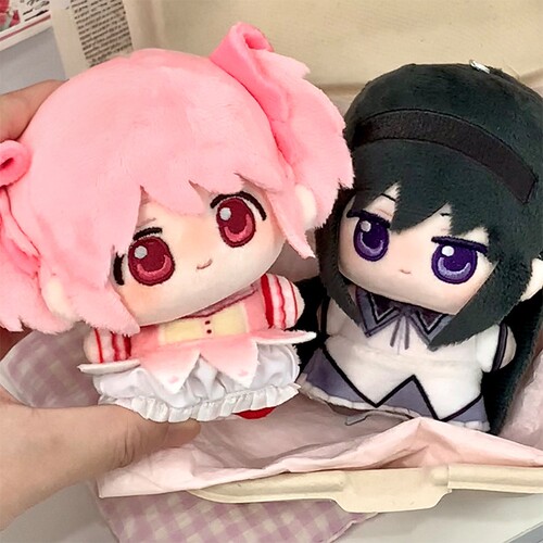 现货魔法少女小圆10cm棉花娃娃