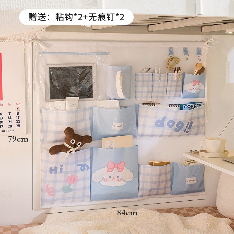 墙面收纳b架宿舍好物床头门后挂架床边墙上多层置物架空间利用神