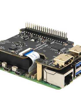 X1301 树莓派5 HDMI转CSI-2模块1080P@60fp音频视频 兼容Pi4B/3B