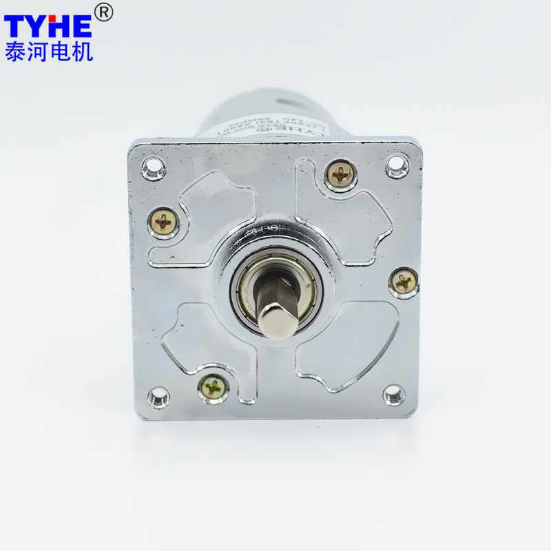 TJZ60FT直流减速电机微型永磁齿轮马达24V60mm厂家 游戏机电机