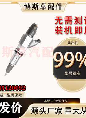0445120092共轨喷油器 504194432 适用于凯斯 工厂直销 喷油嘴