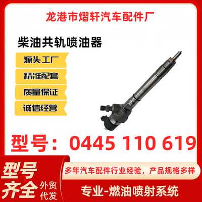 0445110619共轨喷油器电喷喷油嘴总成0445110619适用于通用