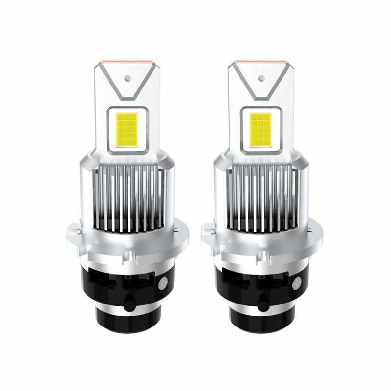 替换原车HID带风扇6500K 35W直插款一体式D4 LED 
