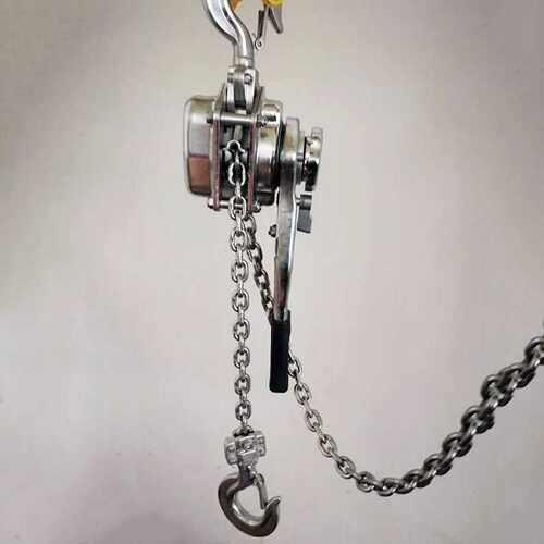 304材质不锈钢手扳葫芦耐酸碱手扳葫芦