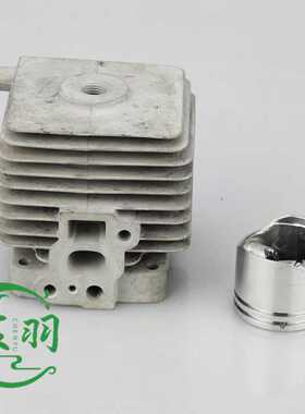 绿篱机HS81 HS81R HS81RC HS81T HS86气缸总成 缸体 活塞缸筒34mm