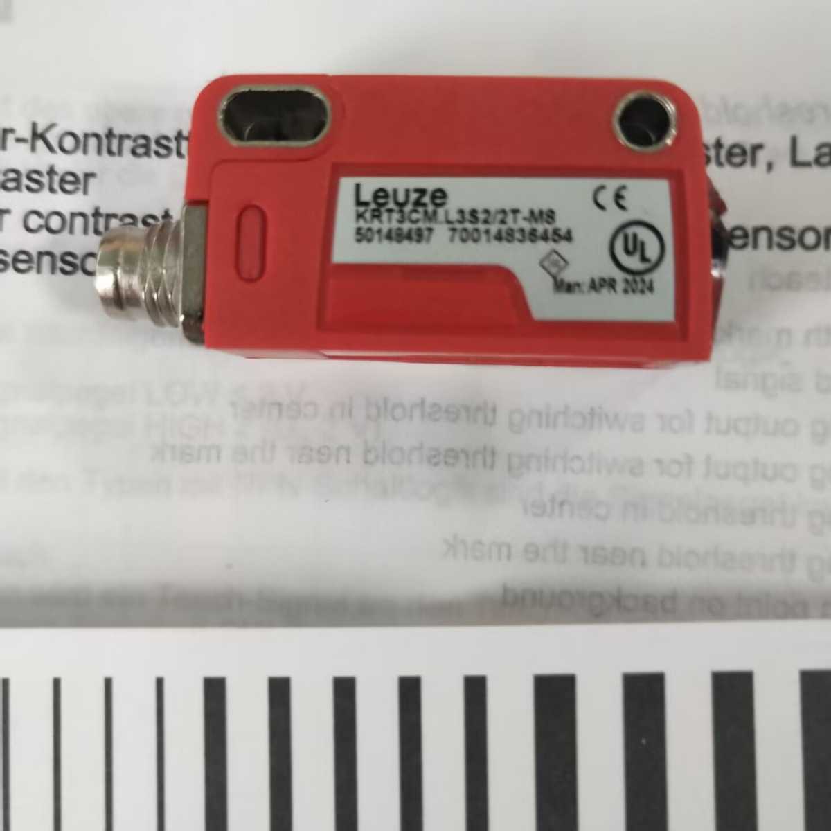 LEUZE色标电眼传感器KRT3CM.L3S2/2T-M8（KRTM3B/2.1121-S8升级）