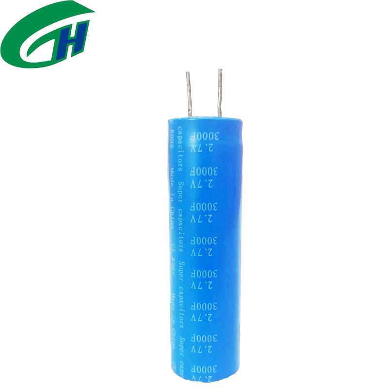 GHC厂家直销供应高品质2.7V3000F 超级电容器 法拉电容