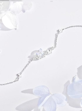 手链闺蜜双人超仙闺蜜手链二人磁A吸网红闺蜜手链古风温柔学生礼