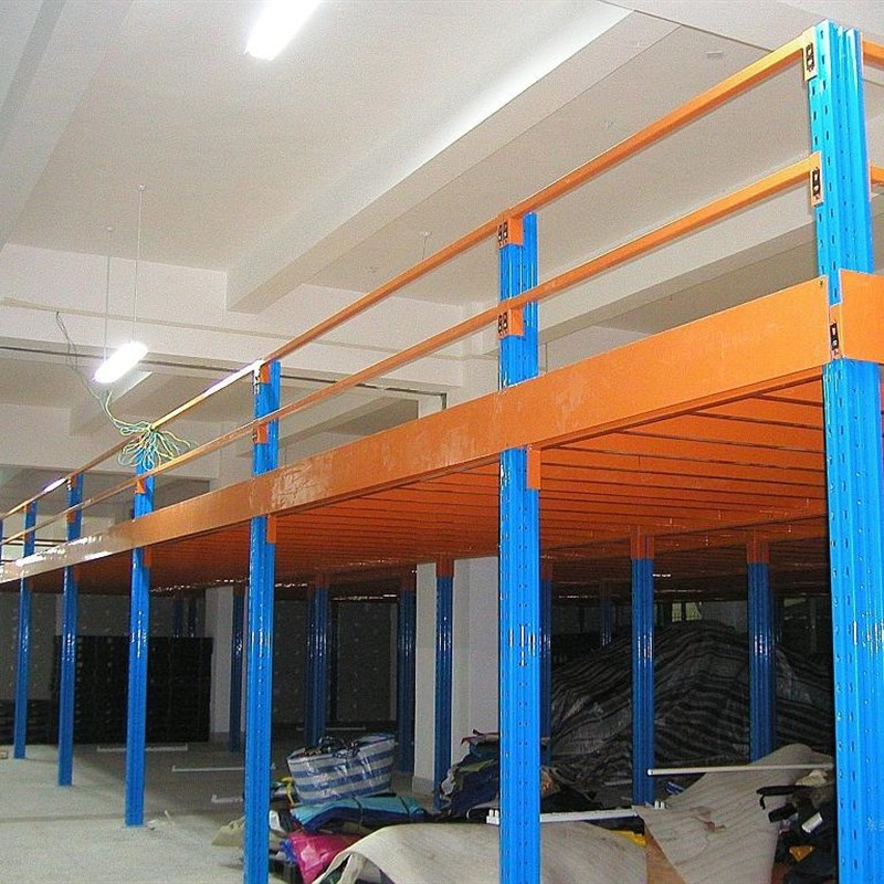 阁楼货架车间厂房轻中型钢结构立体式隔层阁S楼仓储货架置物架