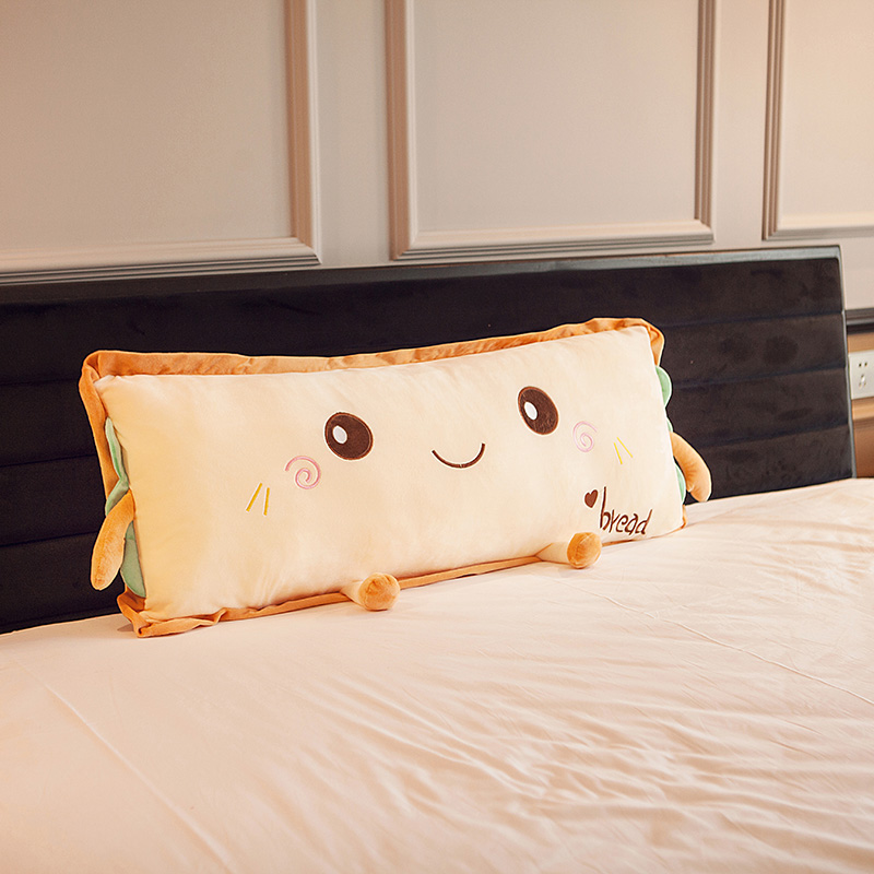 面包枕头抱枕h床上长条枕头女生侧睡夹腿靠枕男生款床头大靠垫孕