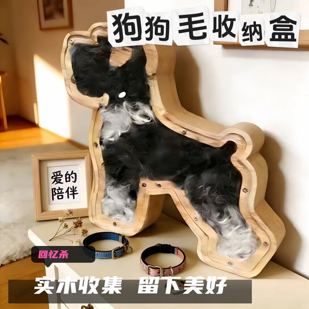 摆件网红爆款木质动物存钱罐透明创意可爱动物储钱罐实木泰迪狗狗