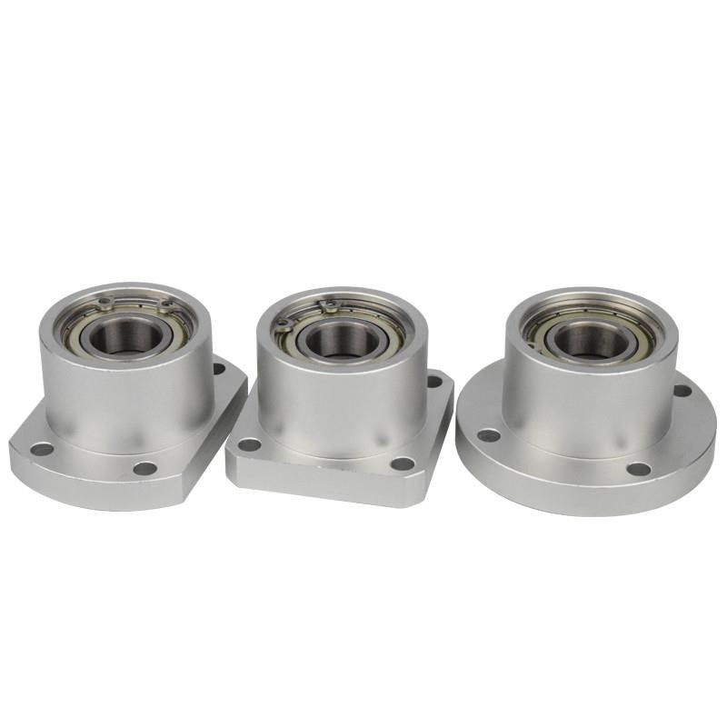 替代BGRBB-6205ZZq/20/30/40/50带扣环双轴承座圆法兰衬套型轴承