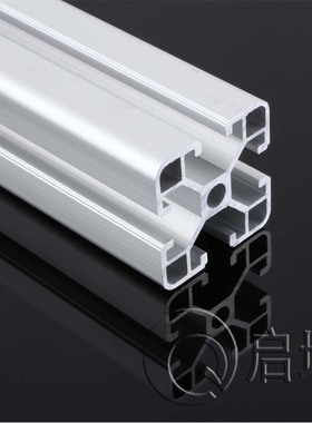 工业铝型材4040欧标轻型工作台铝型材4040B轻型启域厂家直供