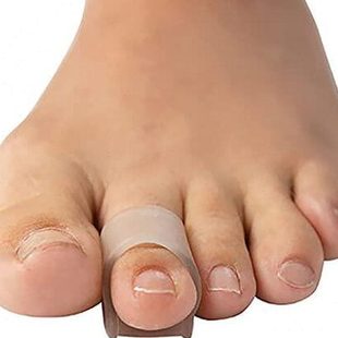 新款 脚趾弯曲矫正器锤状趾伸直器软胶脚趾拉直器防痛护趾垫分趾套