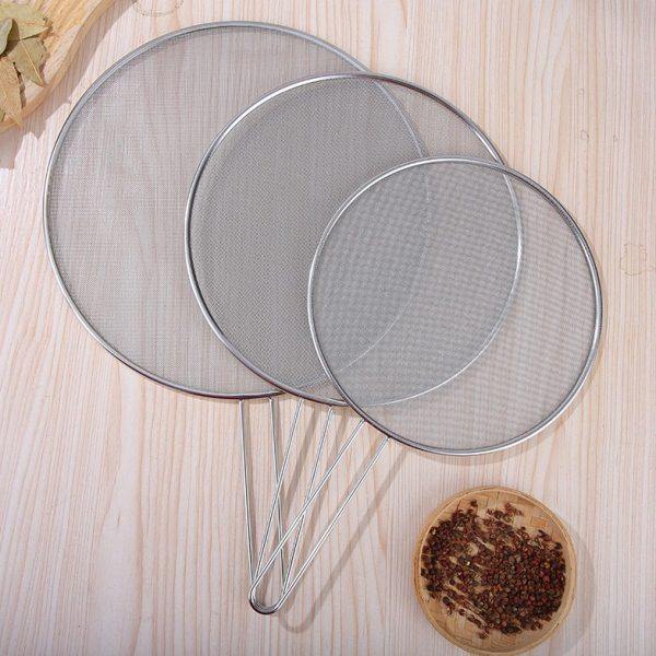 不锈钢防油溅网厨房家用防油隔网煎鱼煎肉防油网罩带把手防油锅盖,厨房/烹饪用具,锅盖,淘宝优惠券,粉丝福利购,淘宝优惠卷