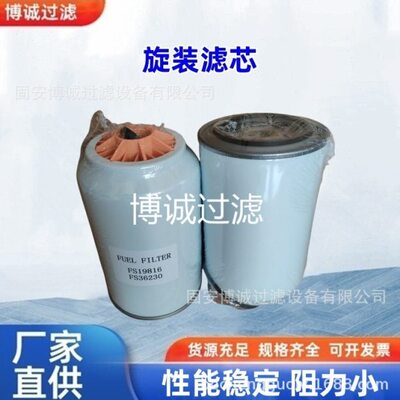 FS19816 FS36230 油水分离滤芯 5300516 60242352 803445295