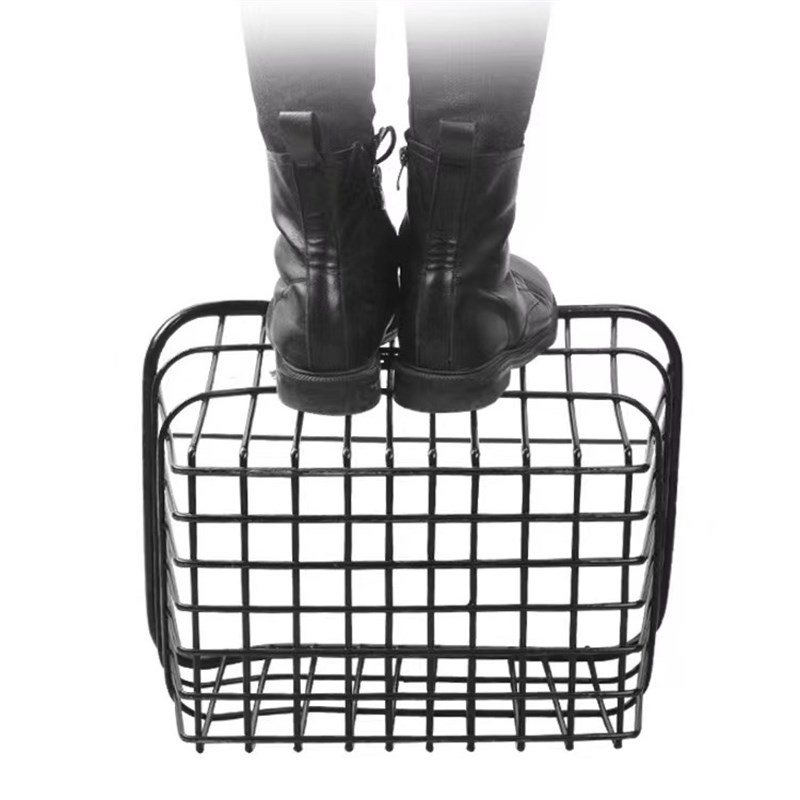 登山自行车车筐后车筐后座架置物筐车篮子单车框T后货架车娄后座