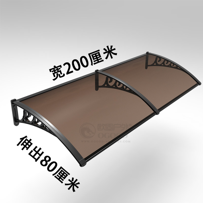 简易雨搭阳光板窗户雨棚家用遮阳遮透明阳光板空调罩门头阳台防雨,户外/登山/野营/旅行用品,遮阳篷/雨篷/车篷/广告篷,淘宝优惠券,粉丝福利购,淘宝优惠卷