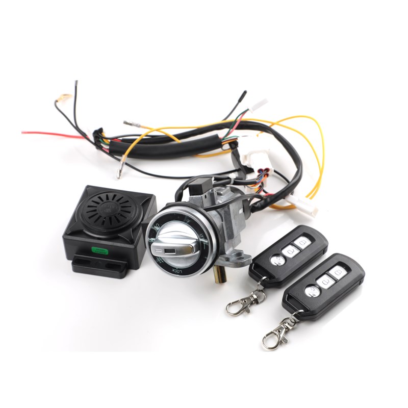 适用巧格i125新福喜赛鹰巡鹰旭B鹰福颖改装智能无钥匙启动电门锁