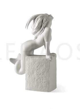 魔蝎座！出口 北欧纯白色 创意陶瓷十二星座陶瓷星座摆件星座礼物