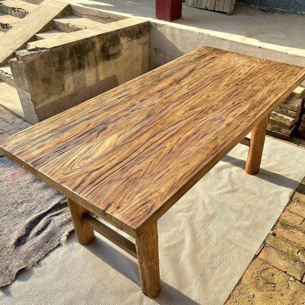 老榆木桌子复古茶桌原木实木桌子吧台长桌书桌餐桌阳台桌民宿定制,住宅家具,家用茶台/茶桌,淘宝优惠券,粉丝福利购,淘宝优惠卷