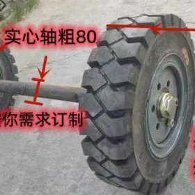 825 矿山轮子 15实心轮胎隧道平台轮子