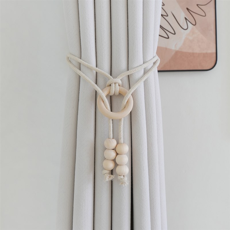 窗帘绑绳扎束带北l欧绑带扎绳流苏装饰简约窗帘固定绳子系带K-322