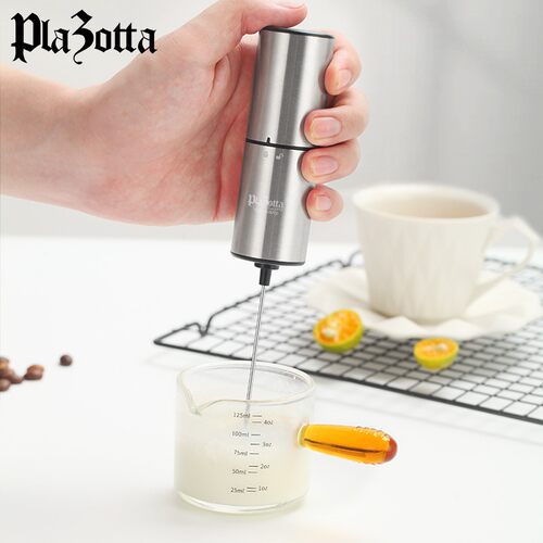 德国plazotta电动打奶泡器咖啡机家用牛奶打泡器手持搅拌打蛋器