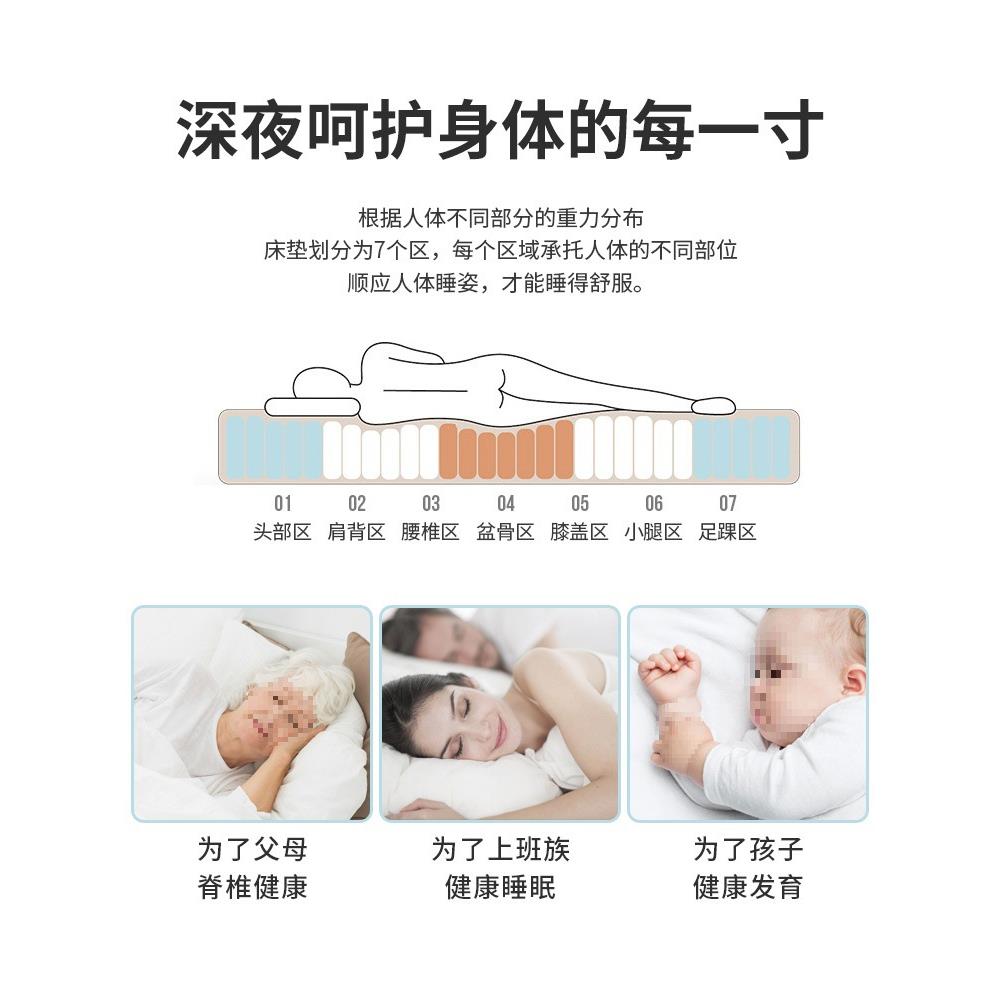 折叠床垫家用1.8m榻榻米儿童软垫1.5米可订乳胶棕垫天然椰棕