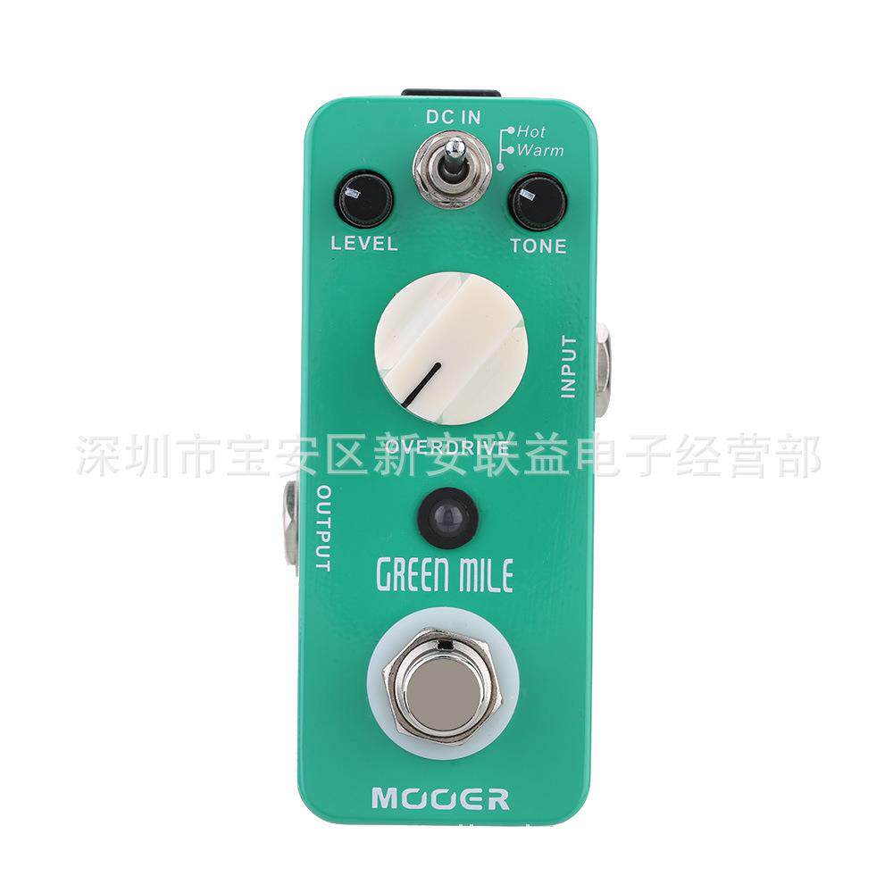 MOOER魔耳GreenMile电吉他过载音色效果器MOD1两种工作模式