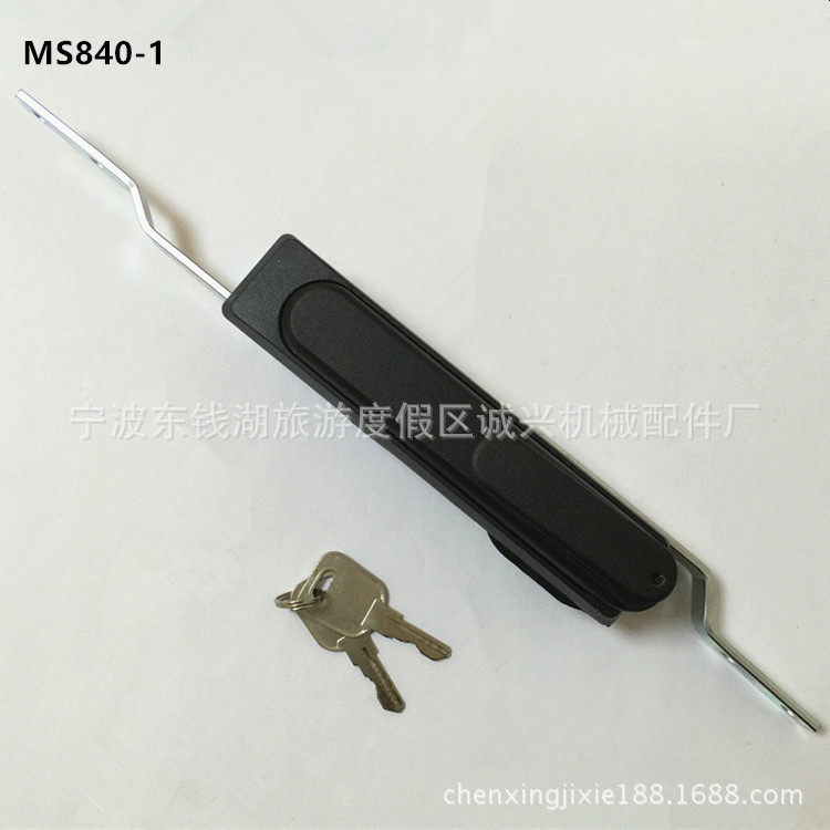 MS840-1机械电柜门锁机箱机柜连杆锁配电柜工业柜电气柜平面锁
