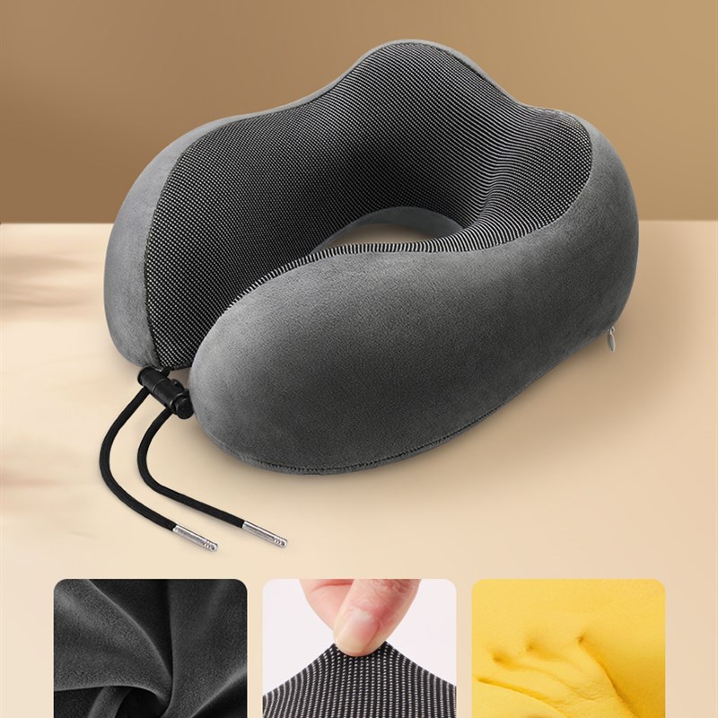 记忆棉u型枕护颈枕脖子r靠枕午睡颈椎头枕脖枕飞机坐车睡觉u形枕
