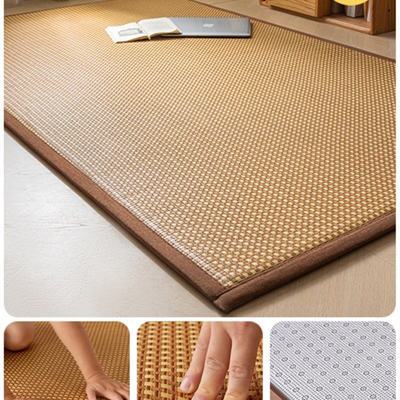 榻榻米凉席a类母婴2p025夏季新款藤席地上睡觉专用垫学生宿舍床垫
